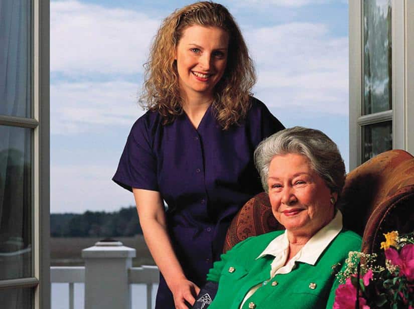 companionship by a1 caregiver and elder patient
