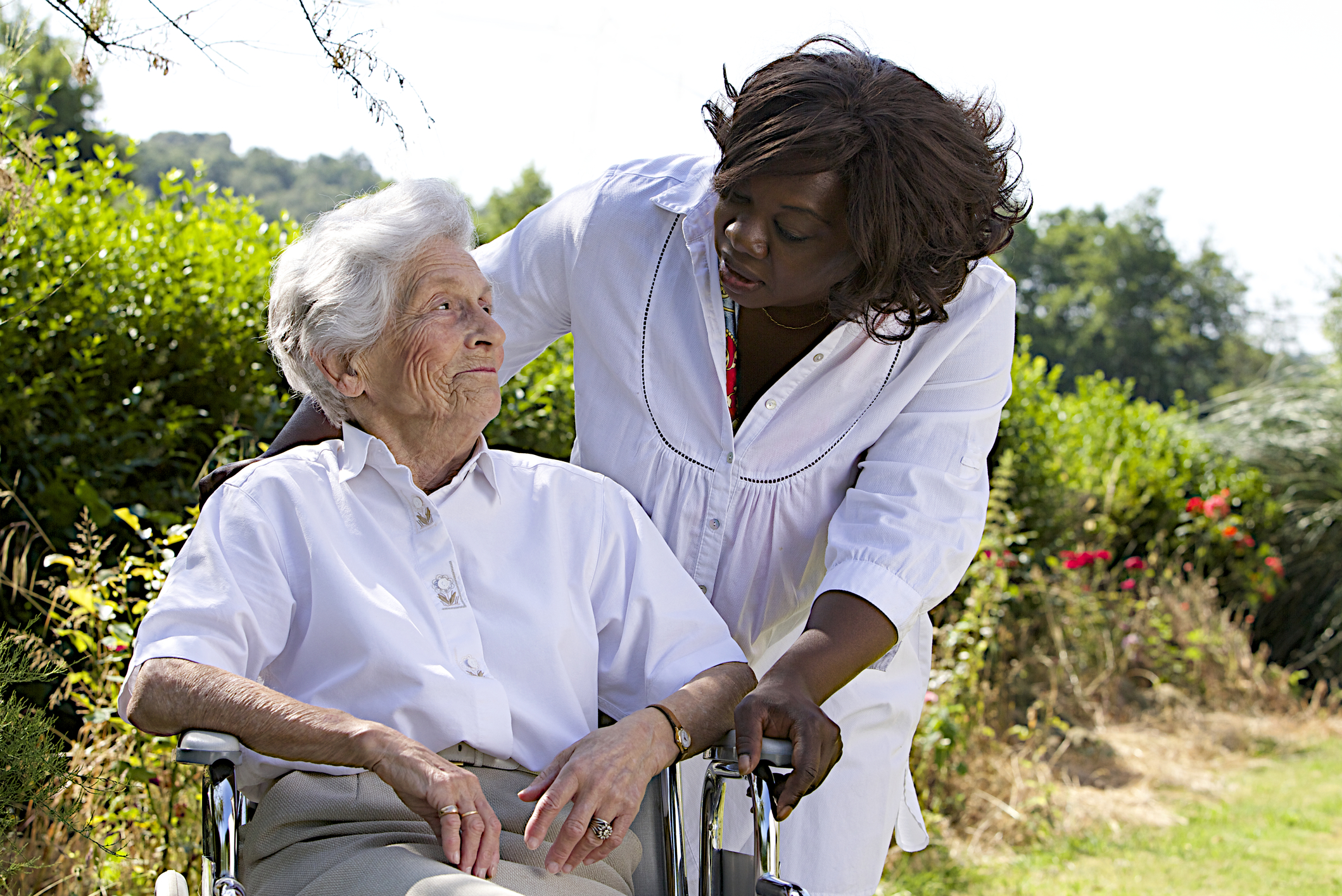 African-American Nurse companion care