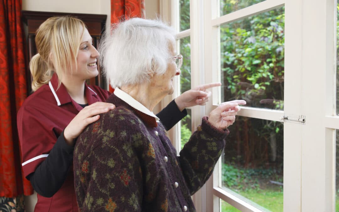 Caregivers Help Seniors Get Moving